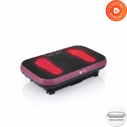 VibraRed Vibration Plate with Red Light Therapy