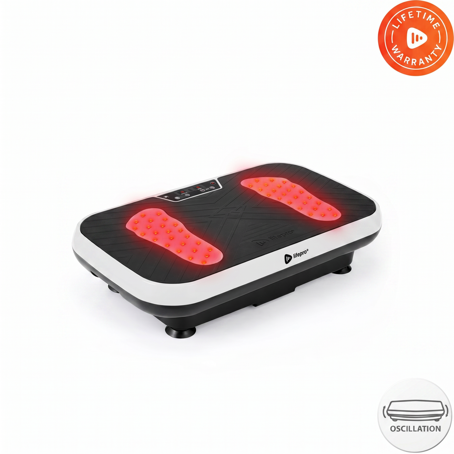 VibraRed Vibration Plate with Red Light Therapy