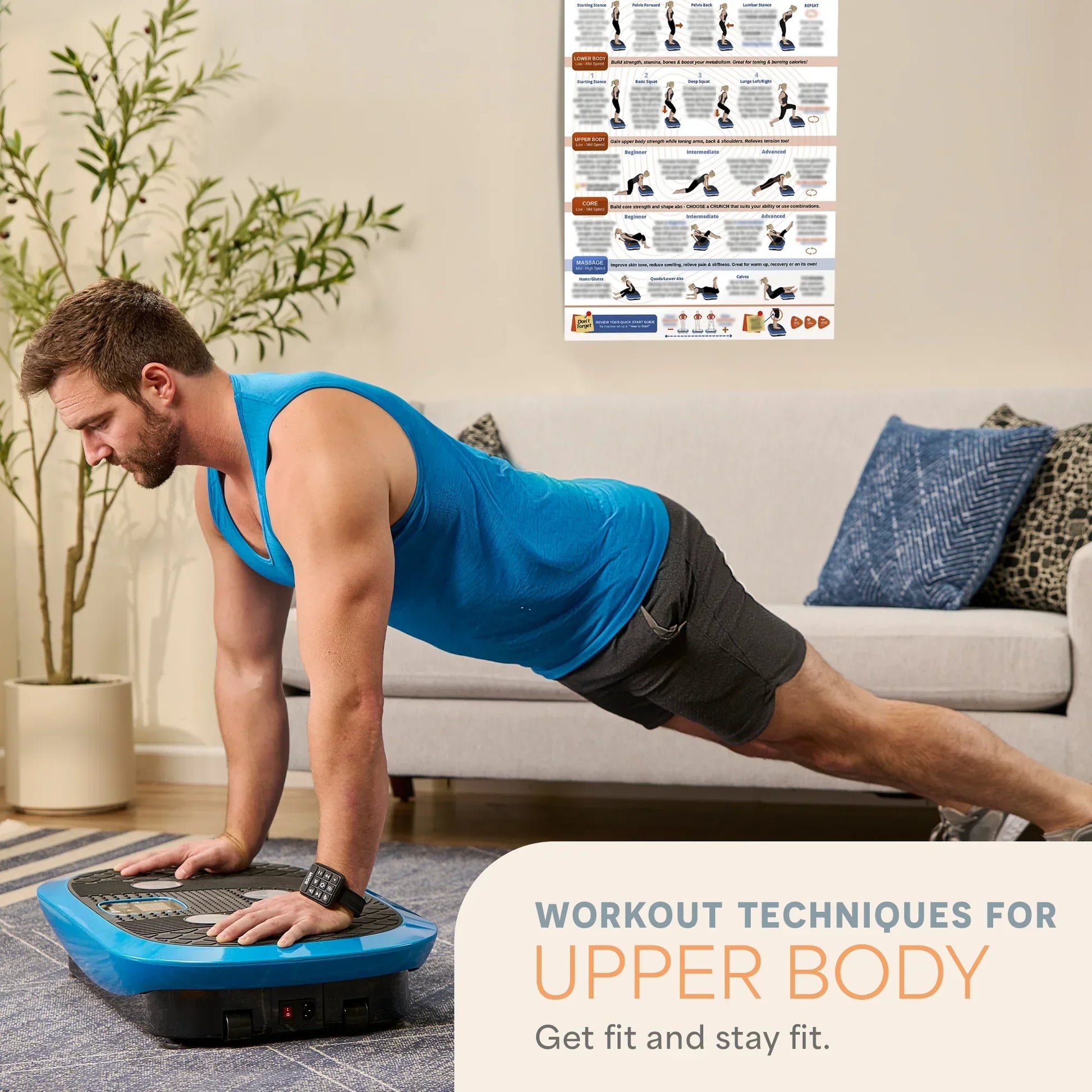 Whole Body Vibration Training Chart | Exercise Guide | Lifepro Whole Body Vibration Training Chart | Exercise Guide | Lifepro