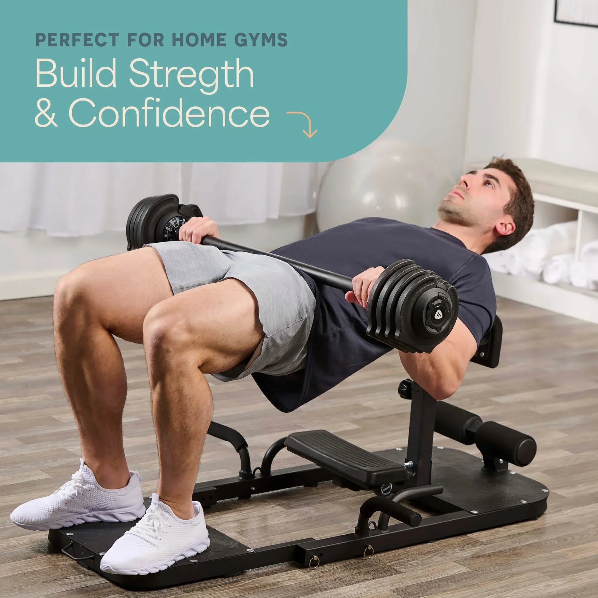 Hip Thrusts At Home Booty Sprout WOOTMIN Hip Thrust Machine: 2-in