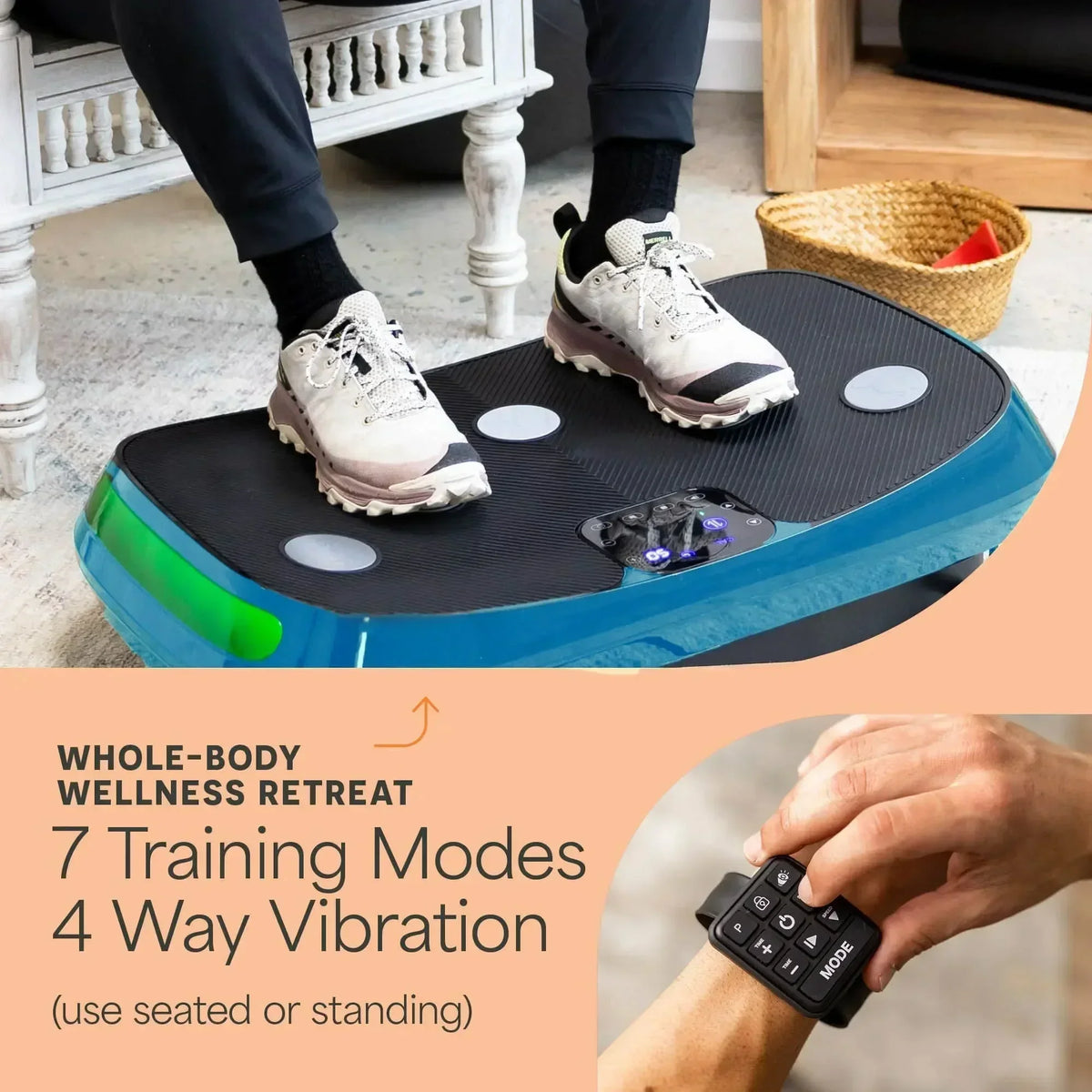 Rumblex 4D Vibration Plate | Advanced Whole Body Fitness | Lifepro