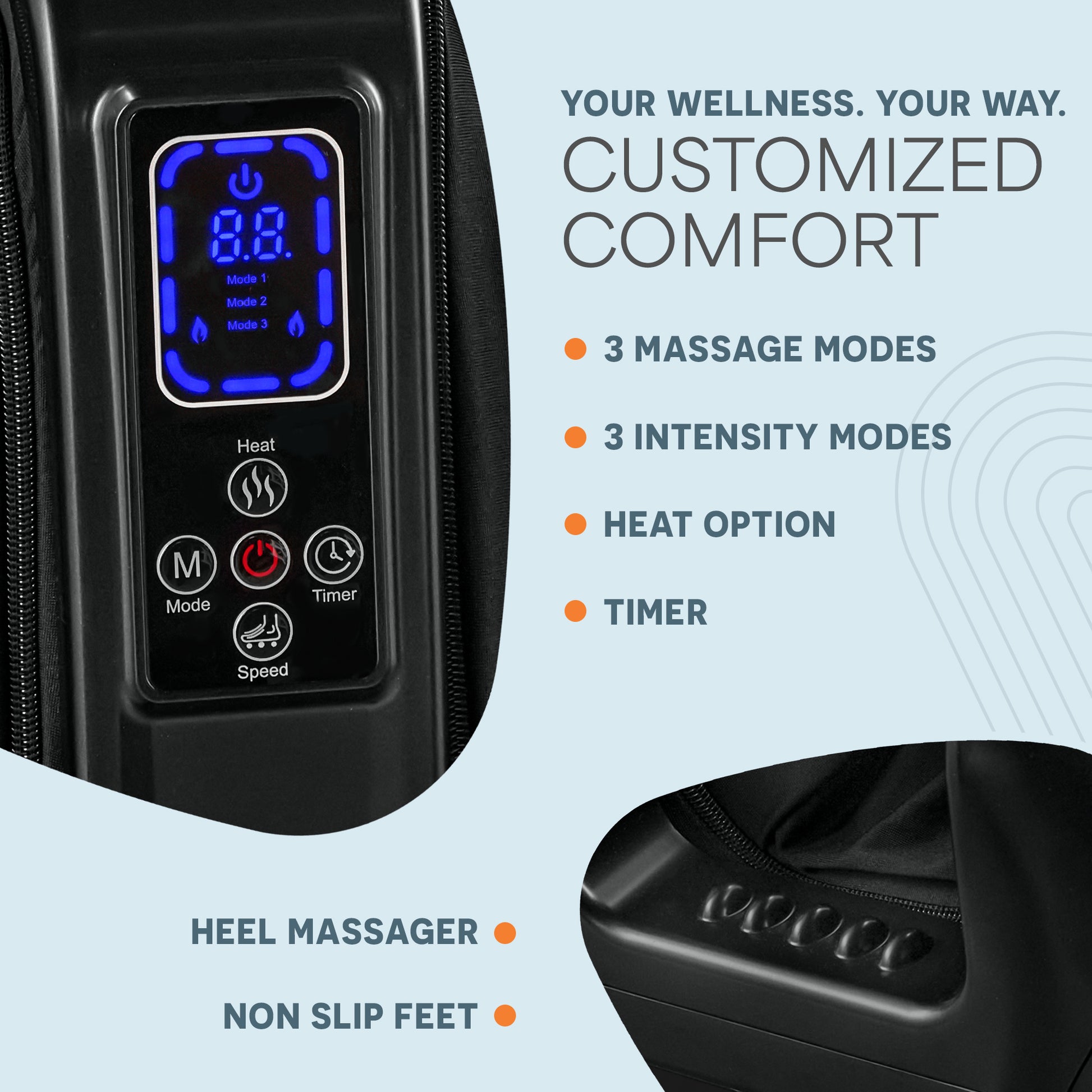 SoleSerene Deep Kneading Foot Massager