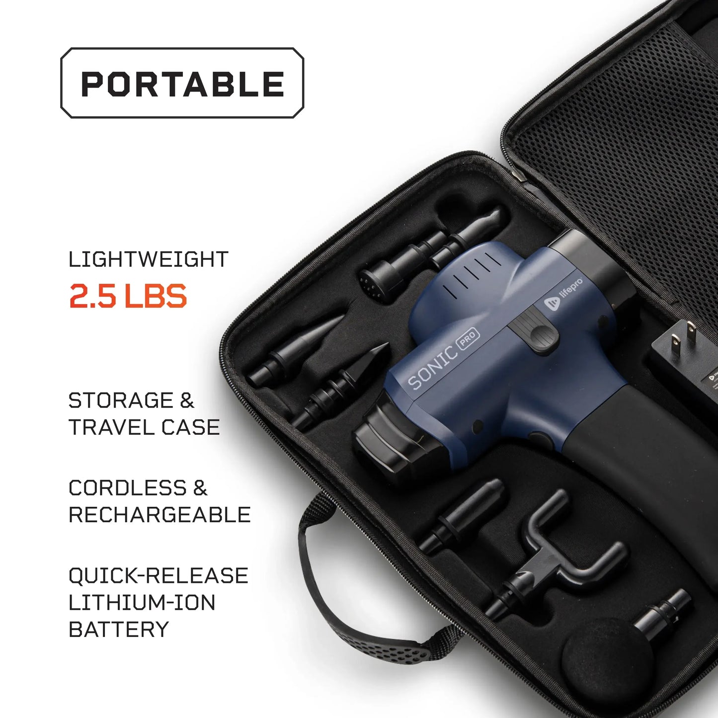 Sonic Pro Percussion Massage Gun