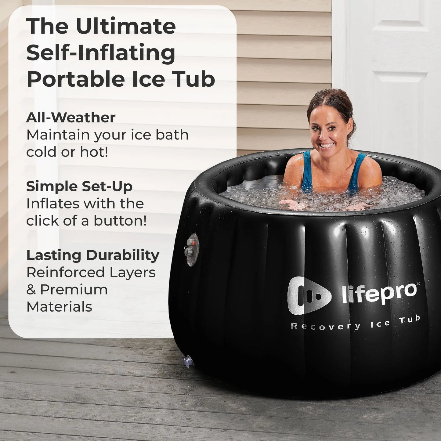 Allevachill Pro Recovery Ice Tub