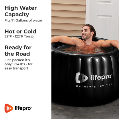 Allevachill Pro Recovery Ice Tub