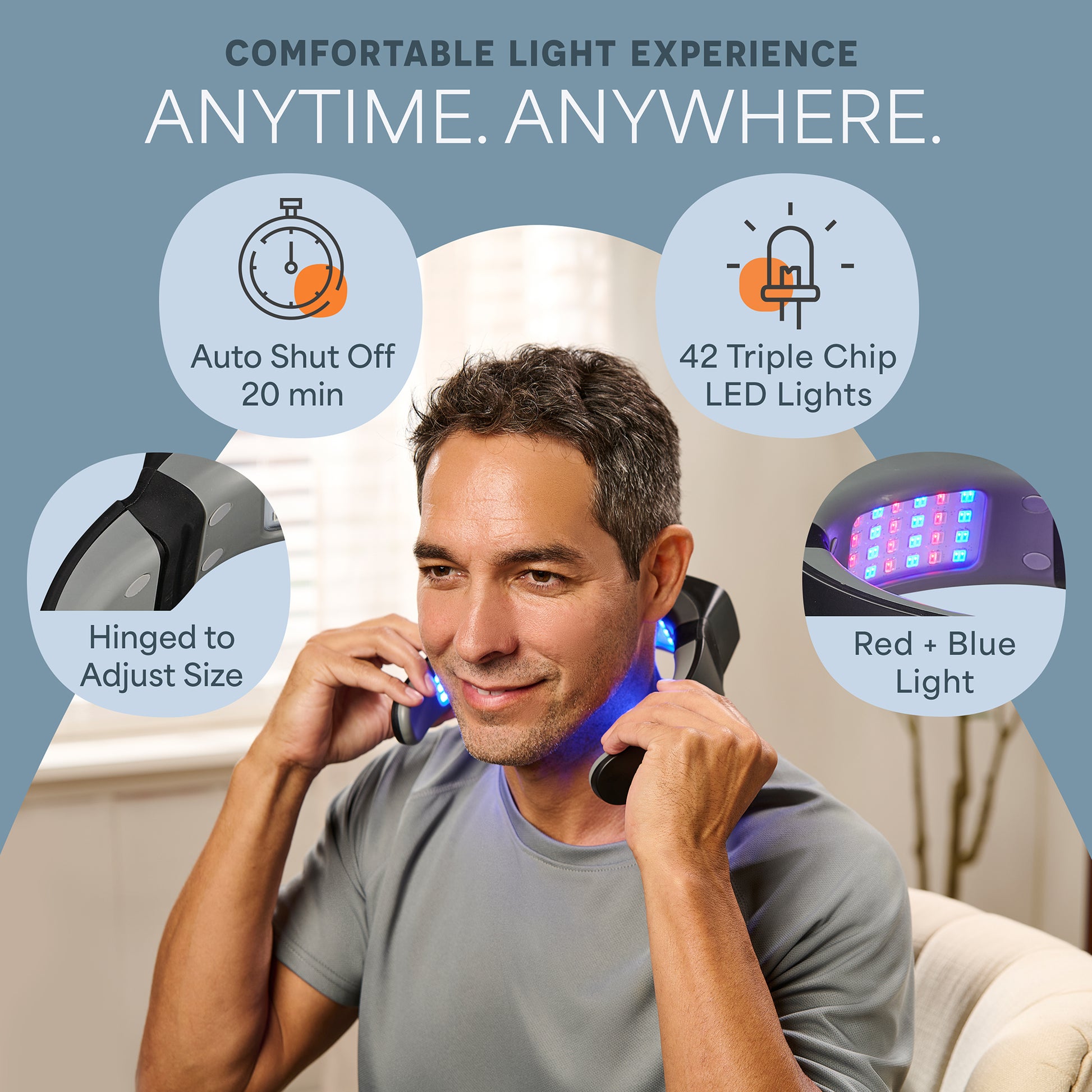 LumiNova™ Red Light Therapy Neck Device