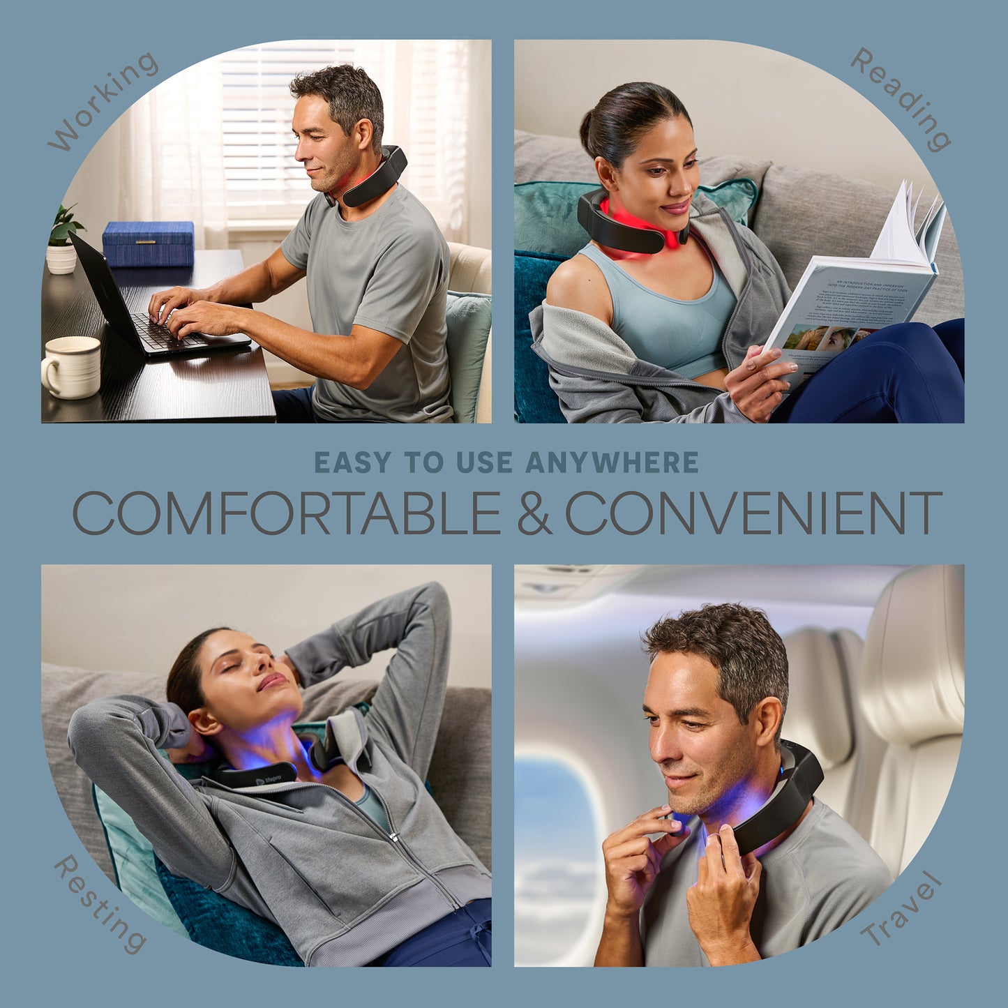 LumiNova™ Red Light Therapy Neck Device