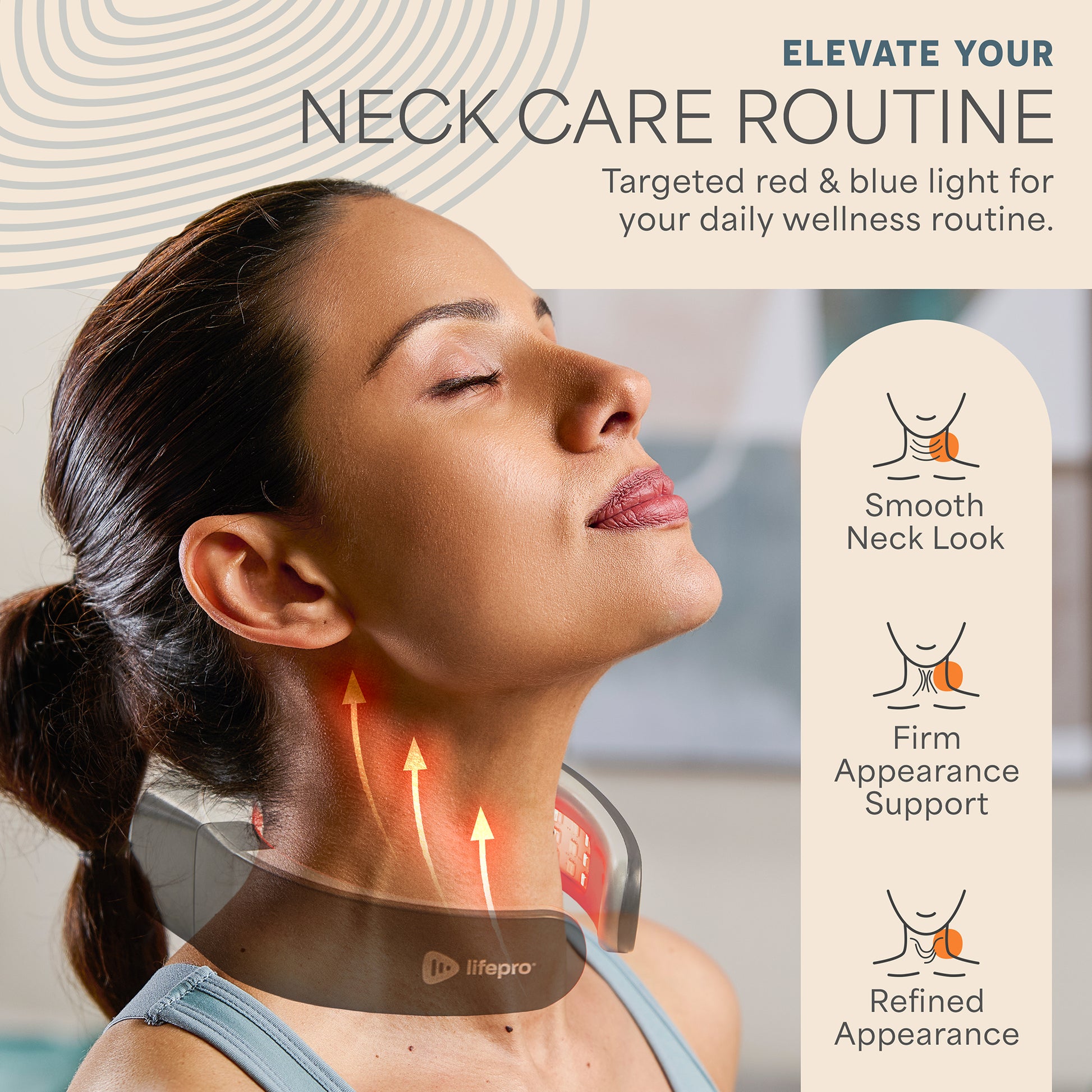LumiNova™ Red Light Therapy Neck Device
