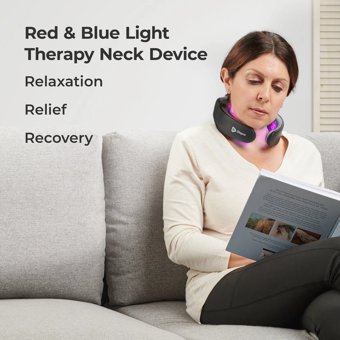 Luminova Red Light Therapy Neck Device