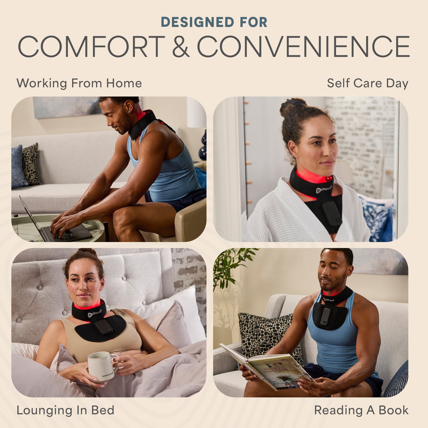 Luminova™ Pro Red Light Therapy Neck Device
