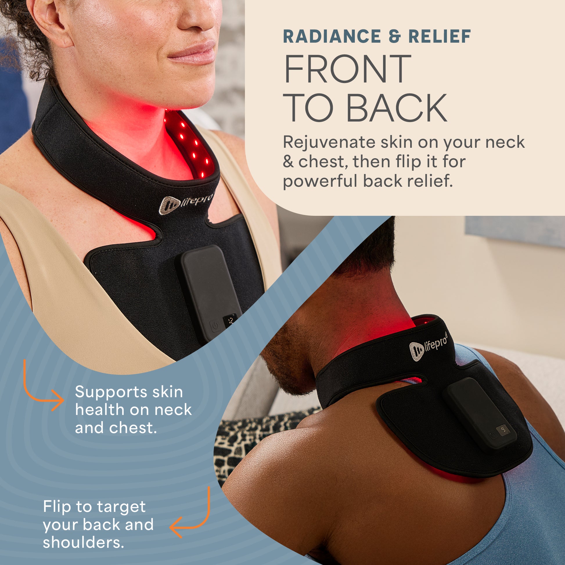 Luminova™ Pro Red Light Therapy Neck Device
