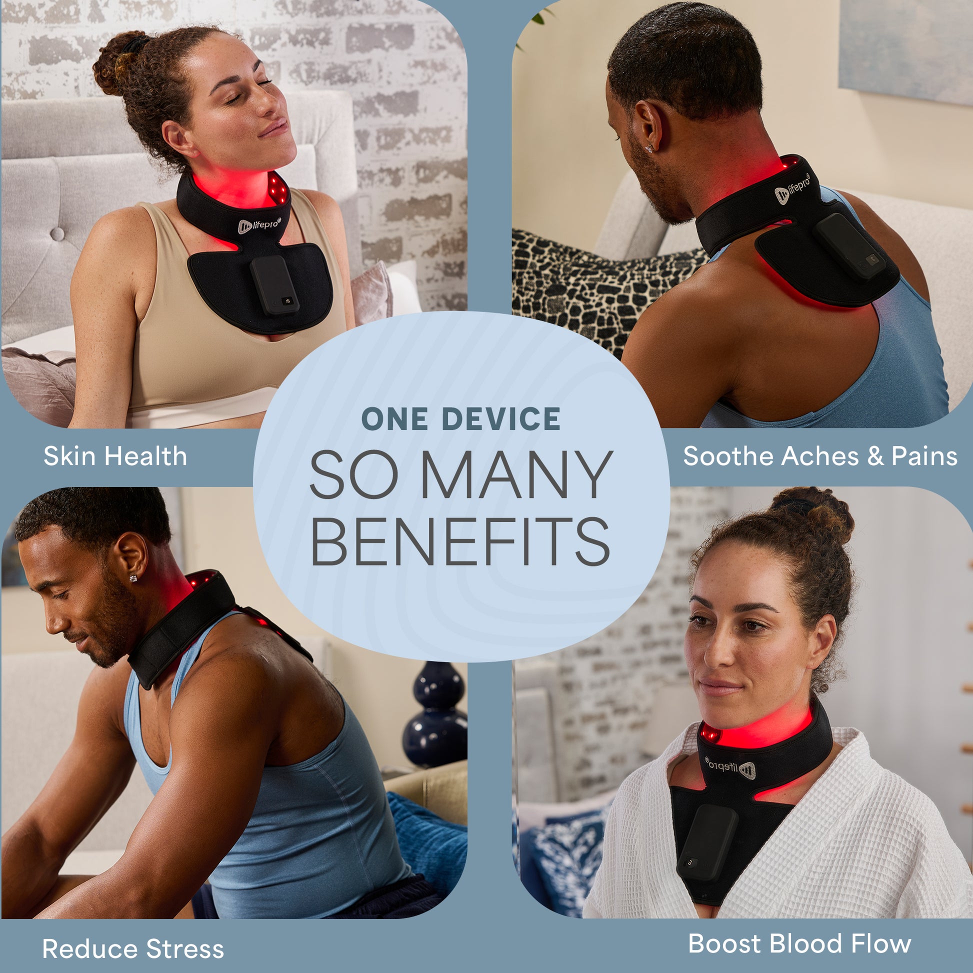Luminova™ Pro Red Light Therapy Neck Device