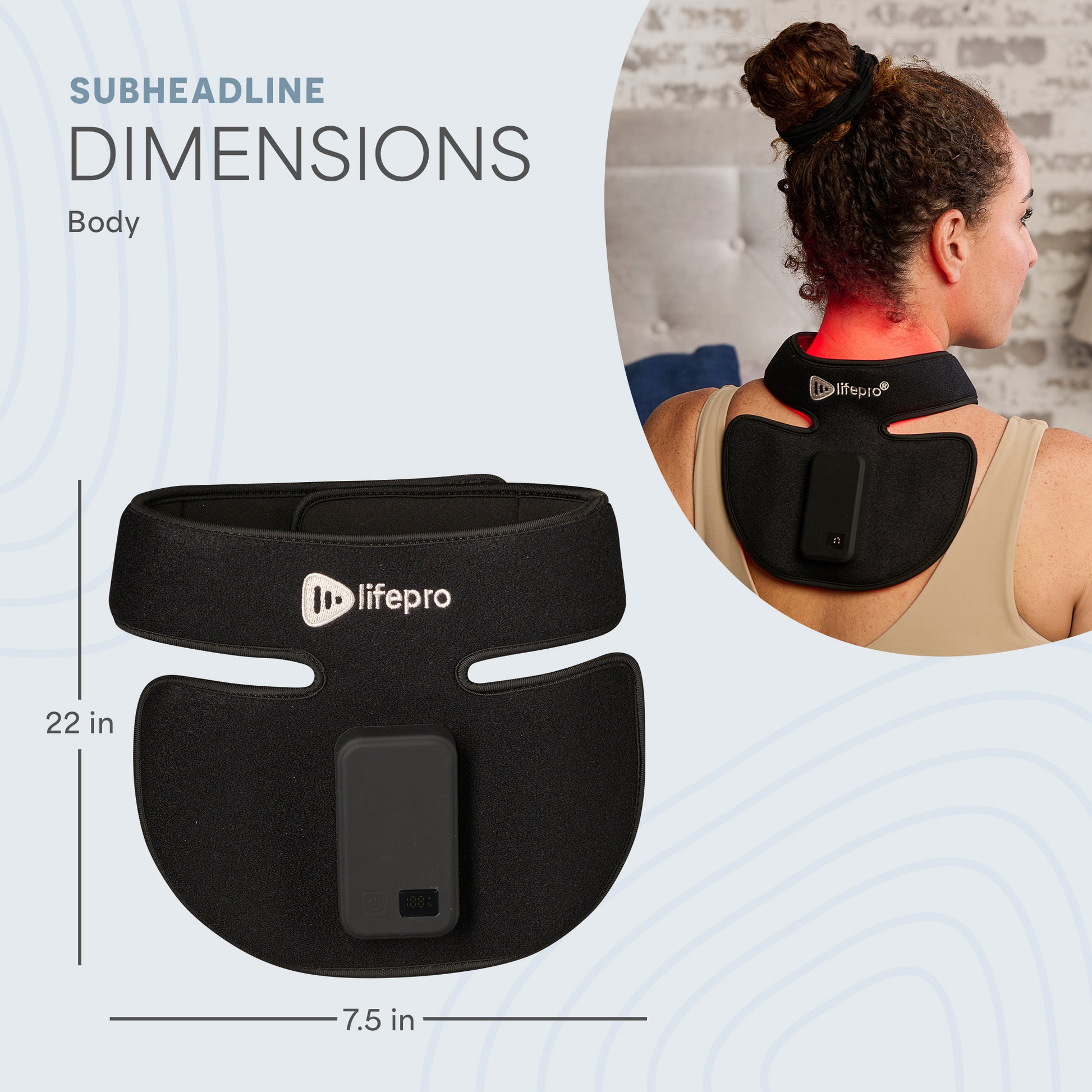 Luminova™ Pro Red Light Therapy Neck Device