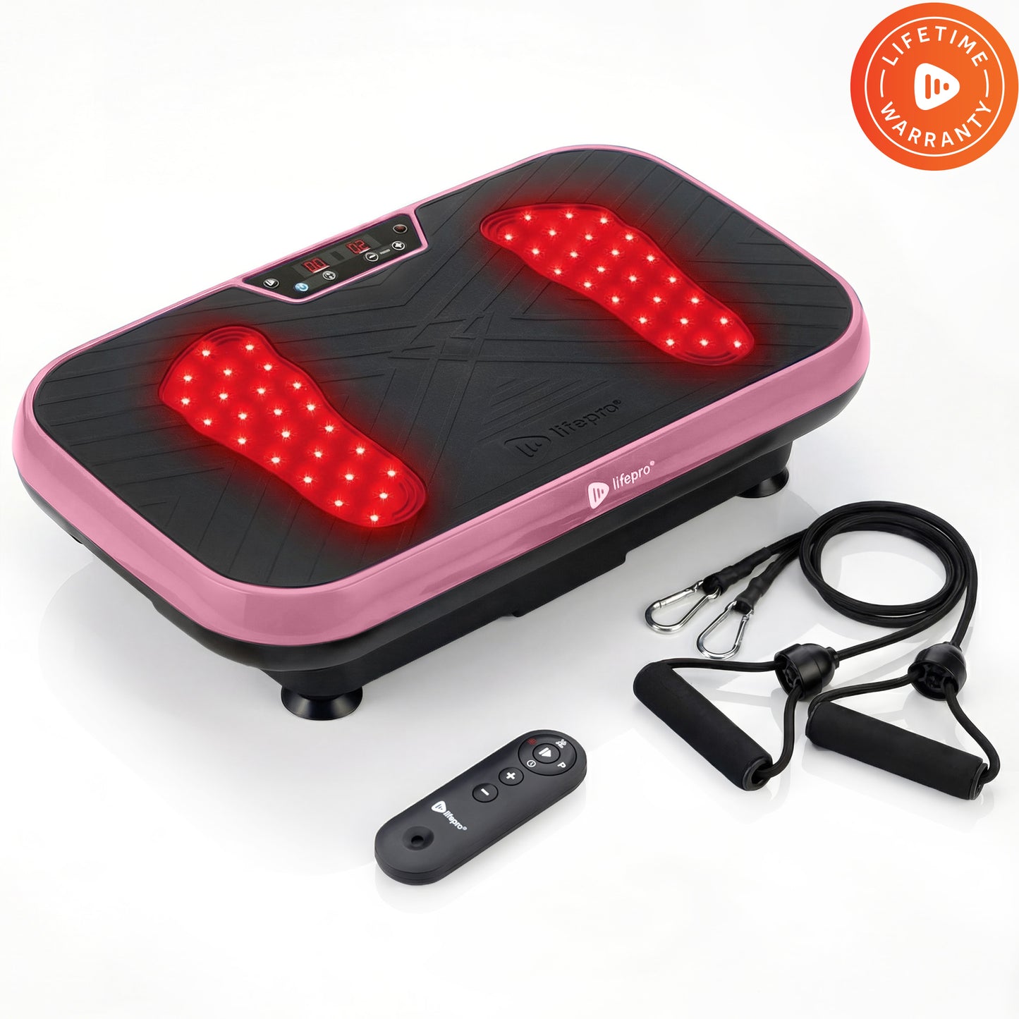 VibraRed Vibration Plate with Red Light Therapy