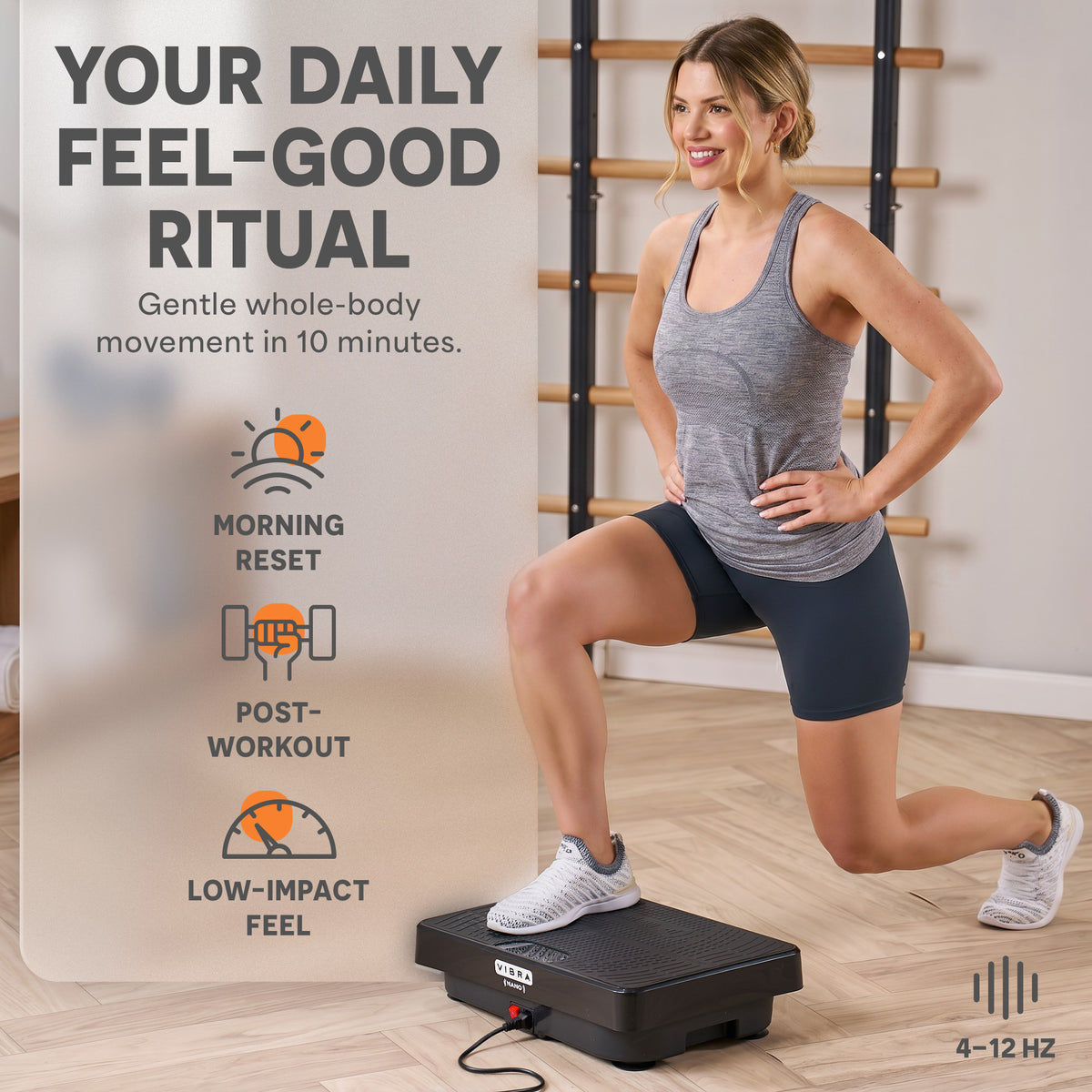 VibraNano Compact Vibration Plate