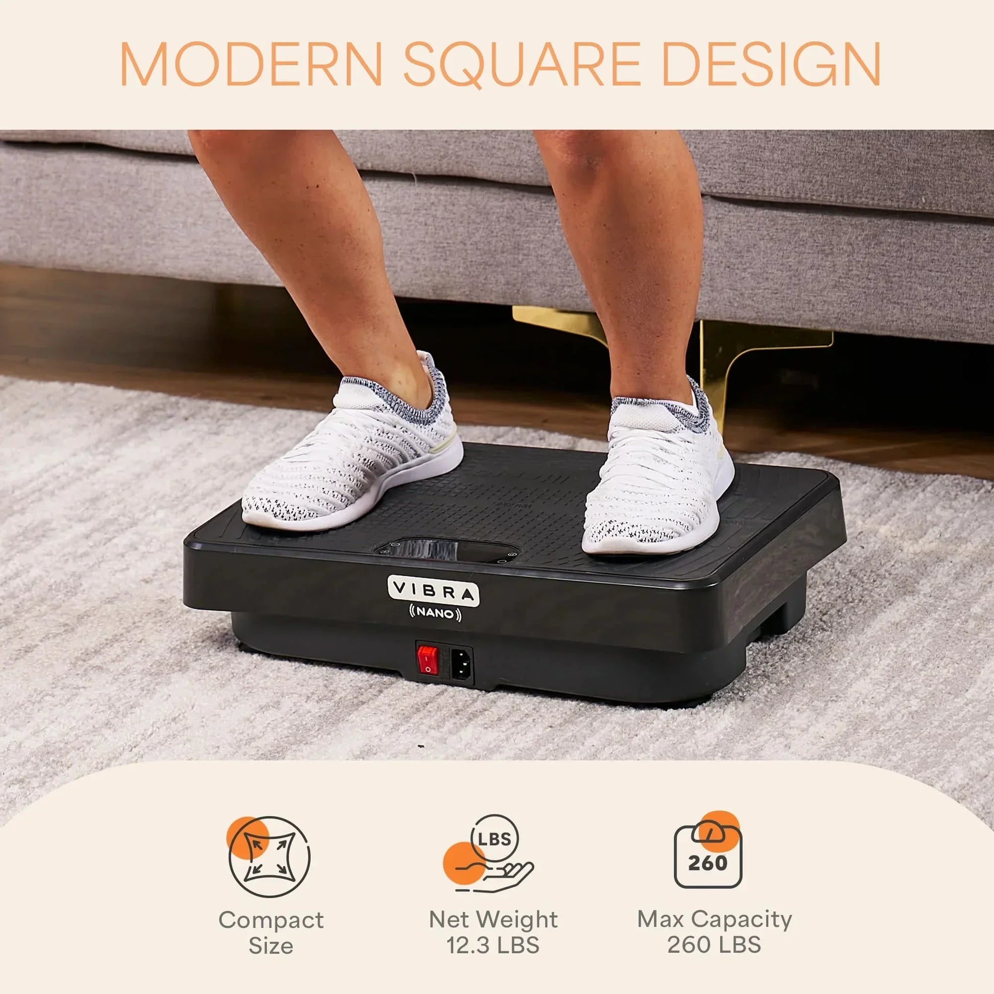 VibraNano Compact Vibration Plate | Small Space Fitness | Lifepro VibraNano Compact Vibration Plate | Small Space Fitness | Lifepro