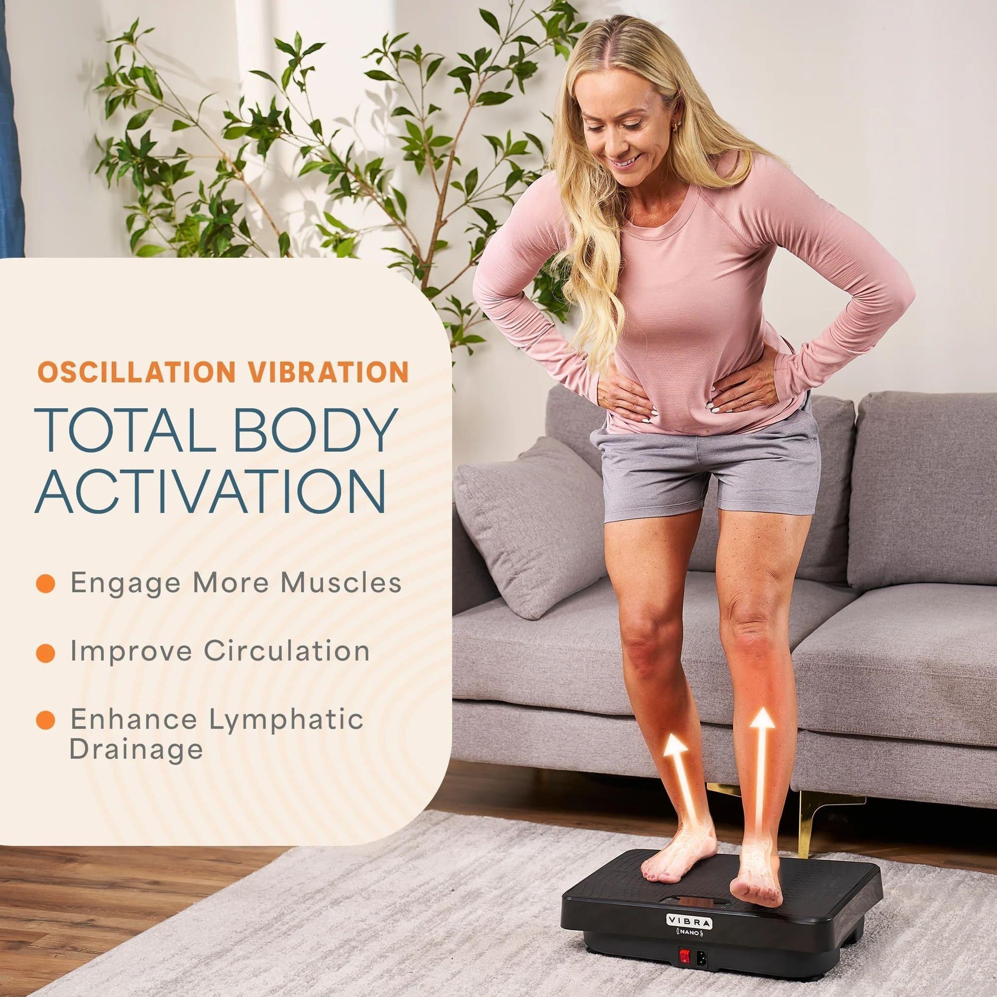 VibraNano Compact Vibration Plate | Small Space Fitness | Lifepro VibraNano Compact Vibration Plate | Small Space Fitness | Lifepro