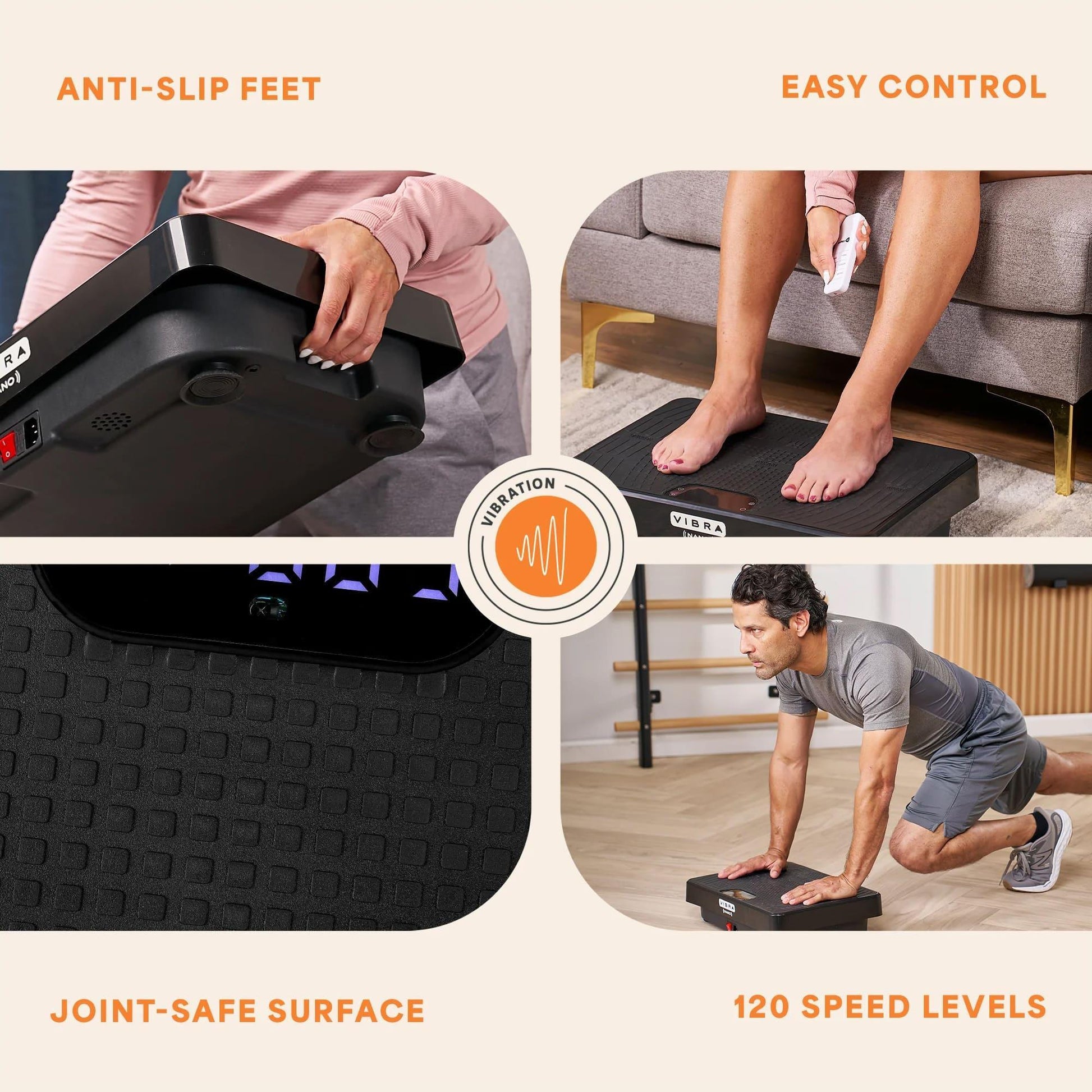 VibraNano Compact Vibration Plate | Small Space Fitness | Lifepro VibraNano Compact Vibration Plate | Small Space Fitness | Lifepro