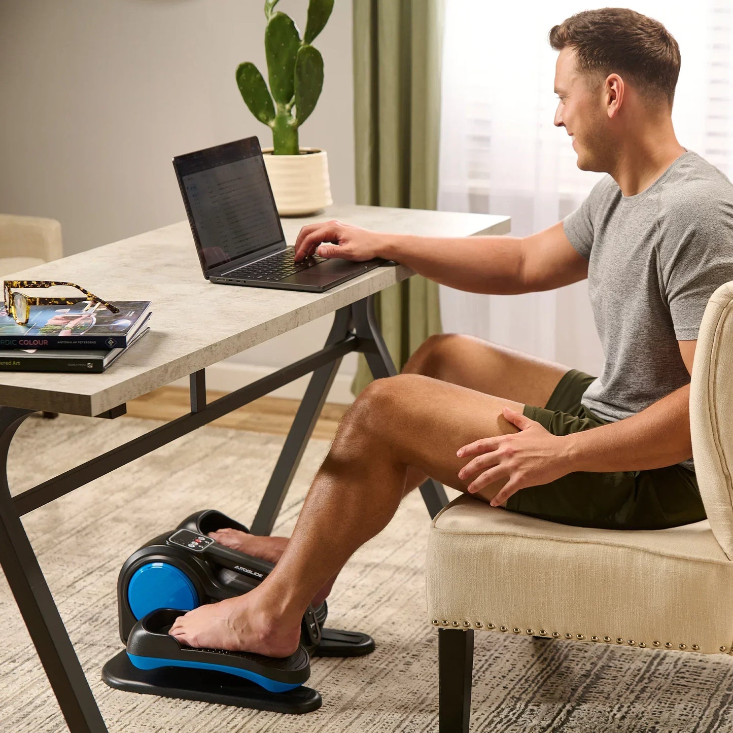 AutoGlide Automatic Under Desk Elliptical Machine