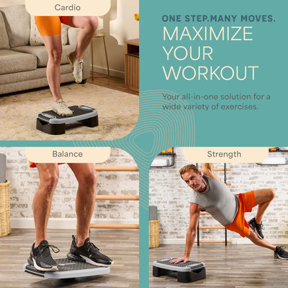 AeroFlex™ 4-in-1 Aerobic Step Platform