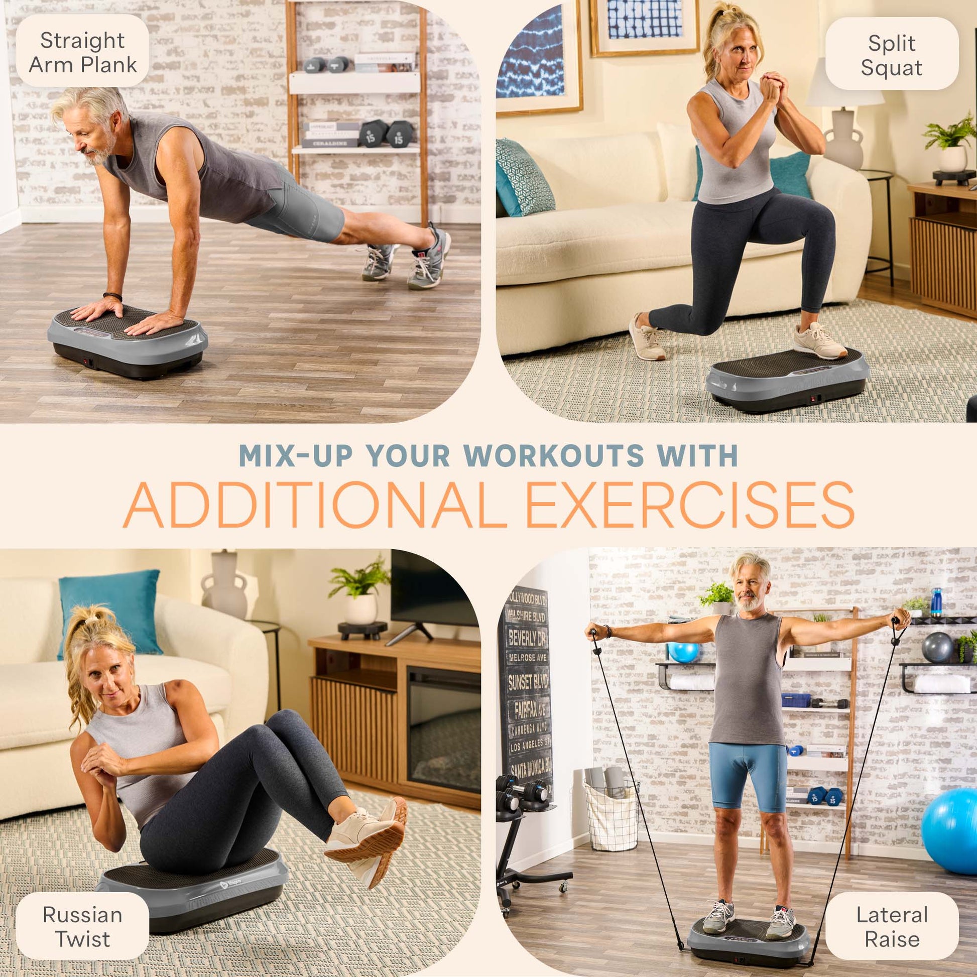 AeroFlex™ 4-in-1 Aerobic Step Platform