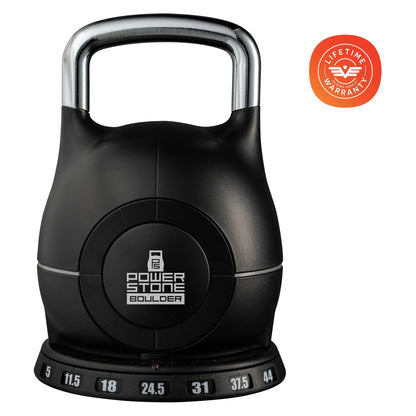 PowerStone™ Adjustable Kettlebell (3.5–44 lb)