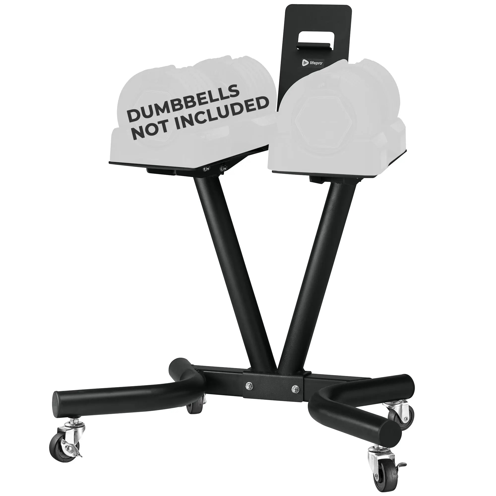 Adjustable dumbbells stand hot sale