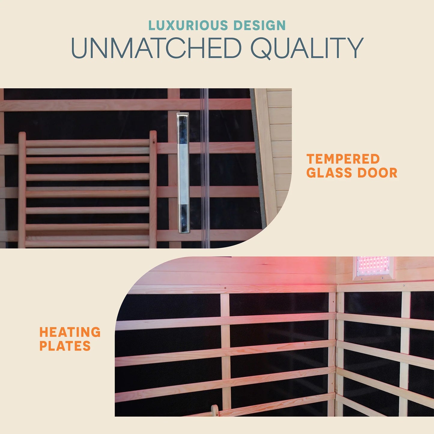 RejuvaCure™ Duet: Two-Person Infrared Sauna