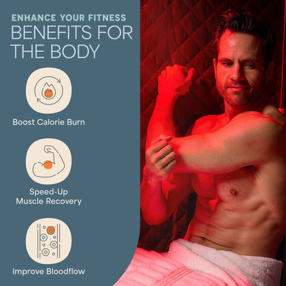 Revivify Deluxe Portable Red Light Steam Room