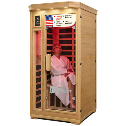 RejuvaCure™ One-Person Infrared Sauna
