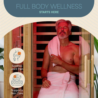 RejuvaCure™ One-Person Infrared Sauna