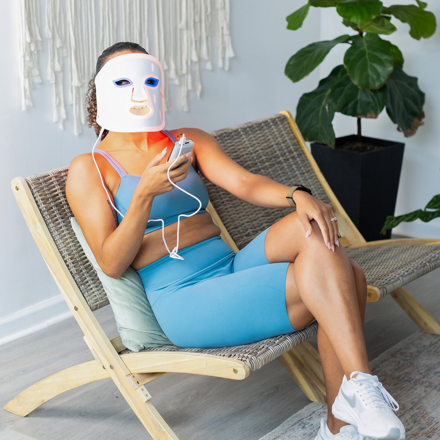RevitaGlow Pro X Red Light Therapy Face Mask