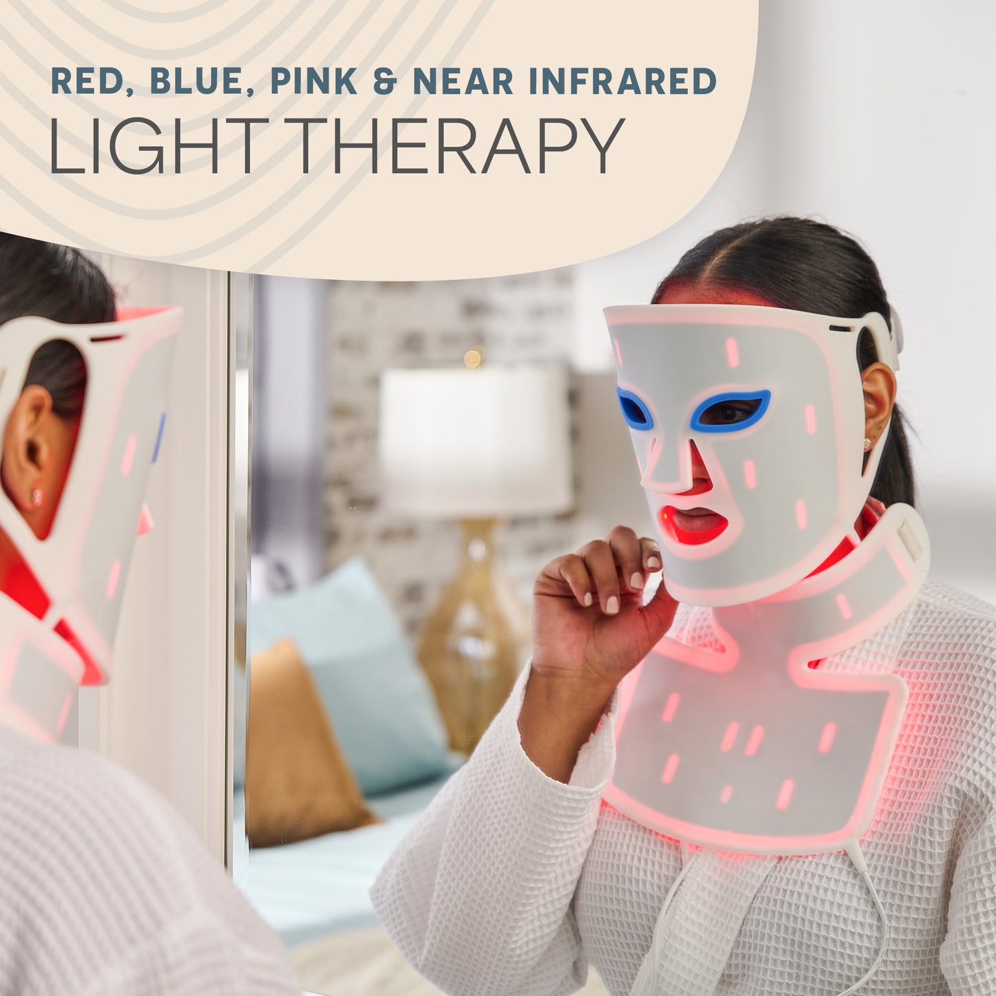 RevitaGlow Pro X Red Light Therapy Face Mask