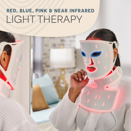 RevitaGlow Pro X Red Light Therapy Face Mask