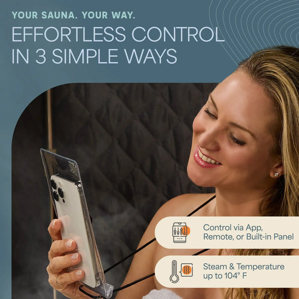 Personal & Portable Steam Room: Revivify Mini | Lifepro