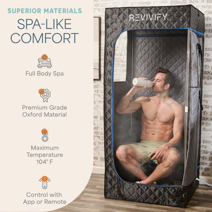 Revivify Mini Portable Steam Room