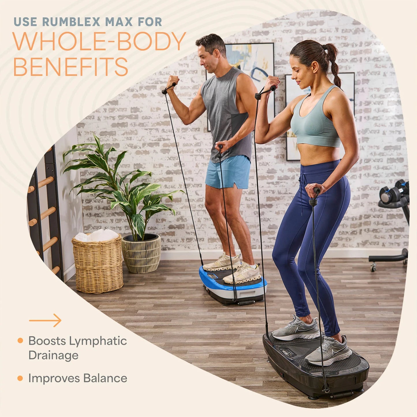 Rumblex Max 4D Vibration Plate