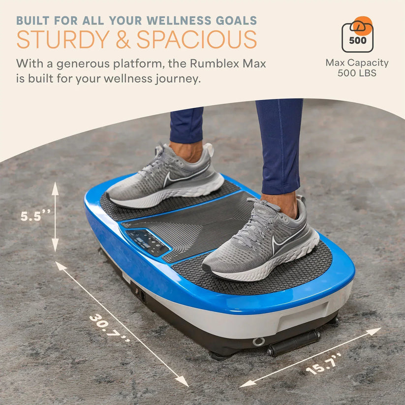 Rumblex Max 4D Vibration Plate | Advanced Recovery | Lifepro