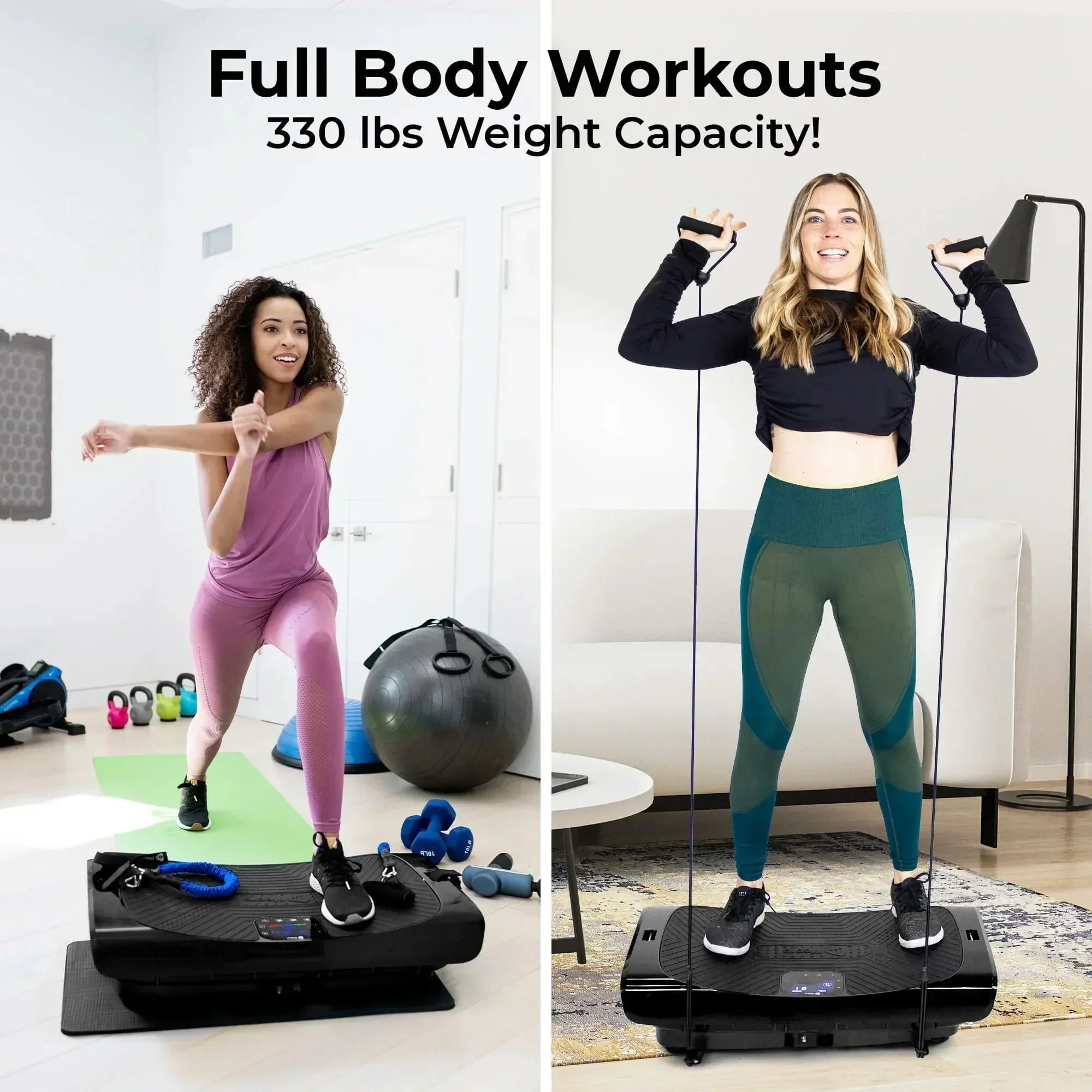 Rumblex Pro™ 4D Vibration Plate | Professional Fitness Machine