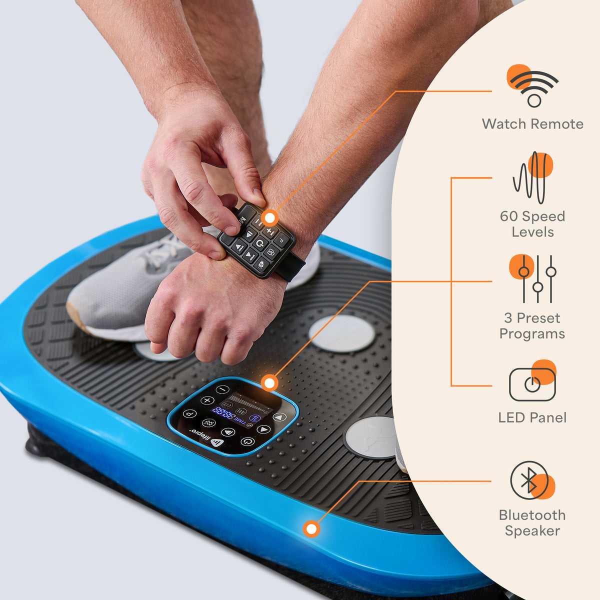 Rumblex Plus 4D Vibration Plate for Full Body Fitness