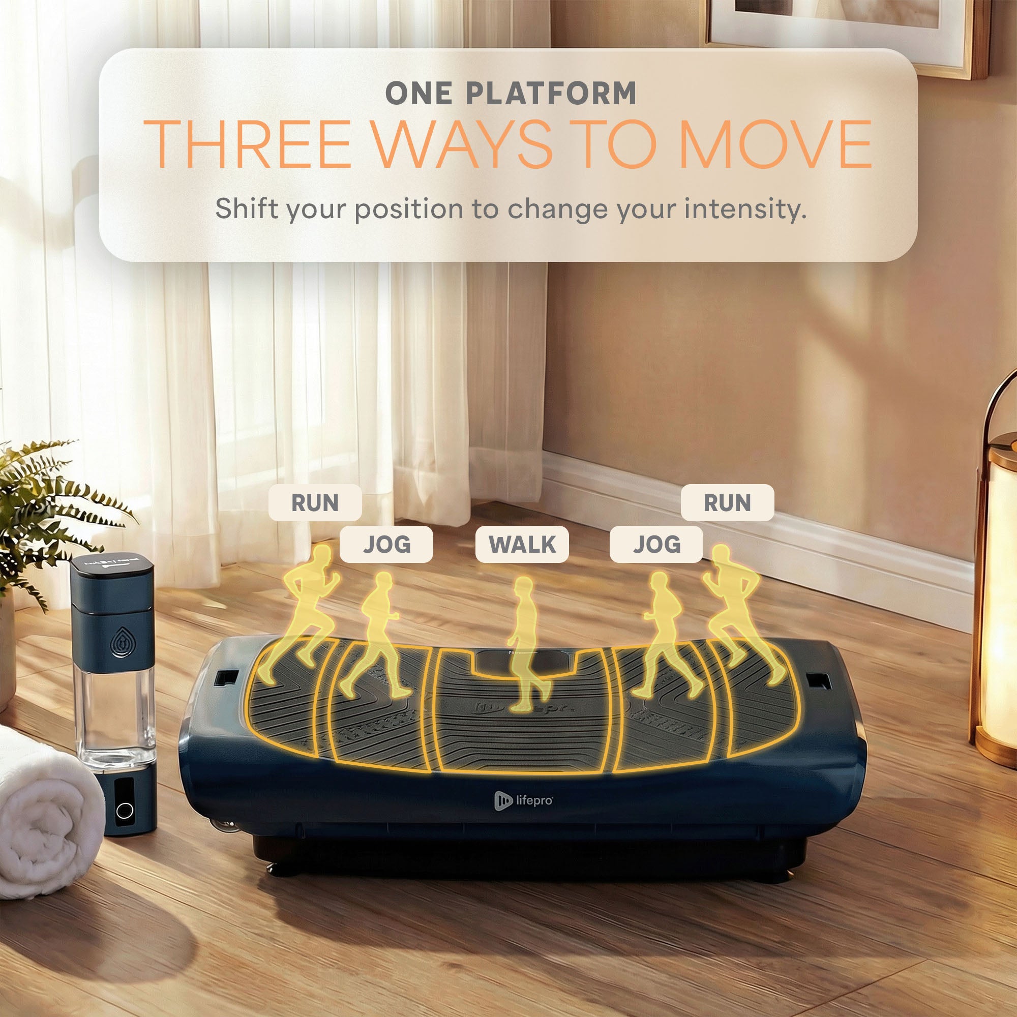 ポリプテルス Rumblex Pro™ 4D Vibration Plate | Professional Fitness Machine