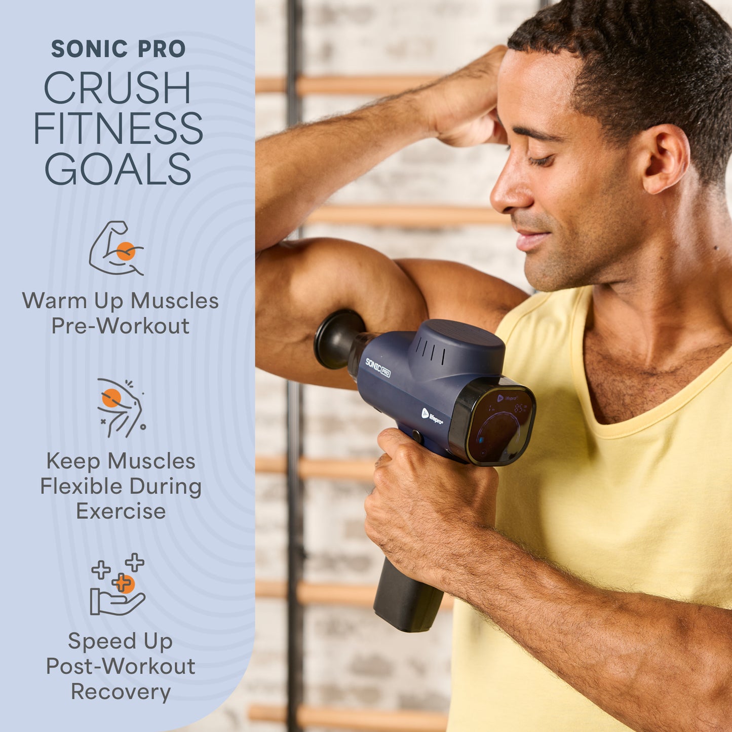 Sonic Pro Percussion Massage Gun