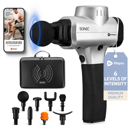 Sonic Portable Deep Tissue Muscle Massager Gun