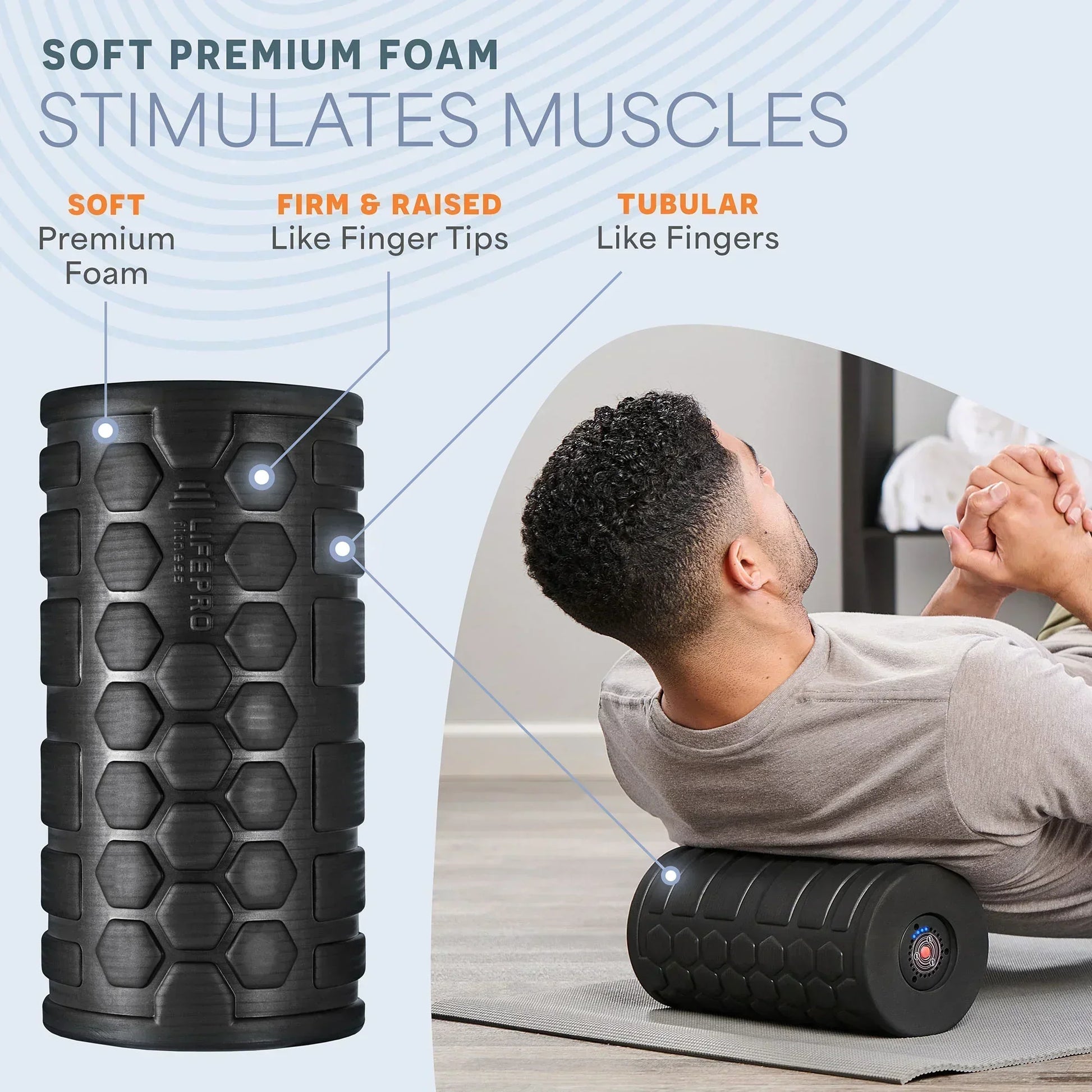 LifePro 4 Speed Vibrating Foam Roller | Lifepro LifePro 4 Speed Vibrating Foam Roller | Lifepro