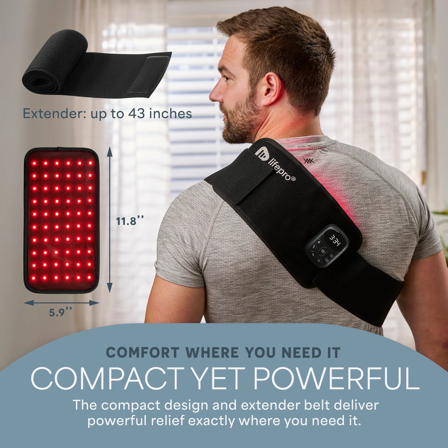 Allevared Pro Micro Light Therapy Belt