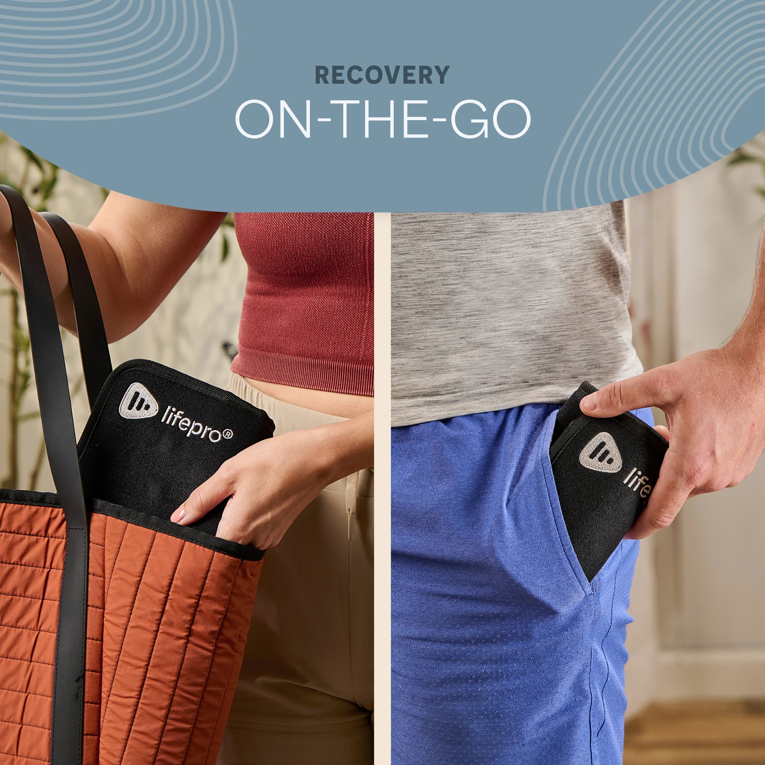 AllevaRed Pro Micro Light Therapy Belt | Portable | Lifepro