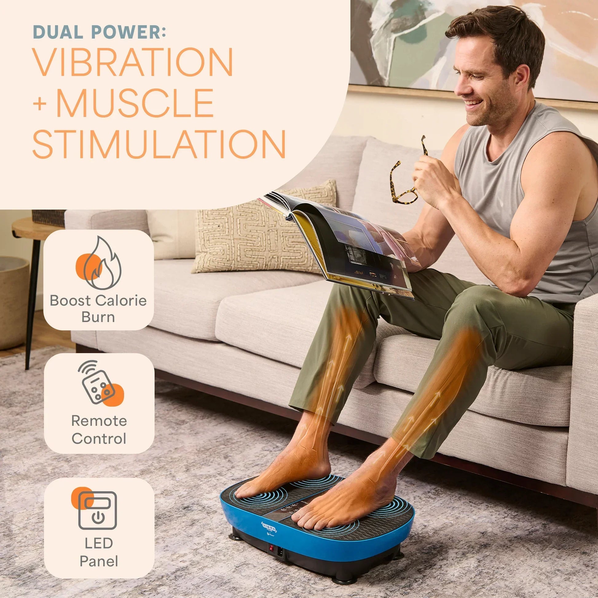 VibraPulse Vibration Plate | Circulation & Recovery | Lifepro VibraPulse Vibration Plate | Circulation & Recovery | Lifepro