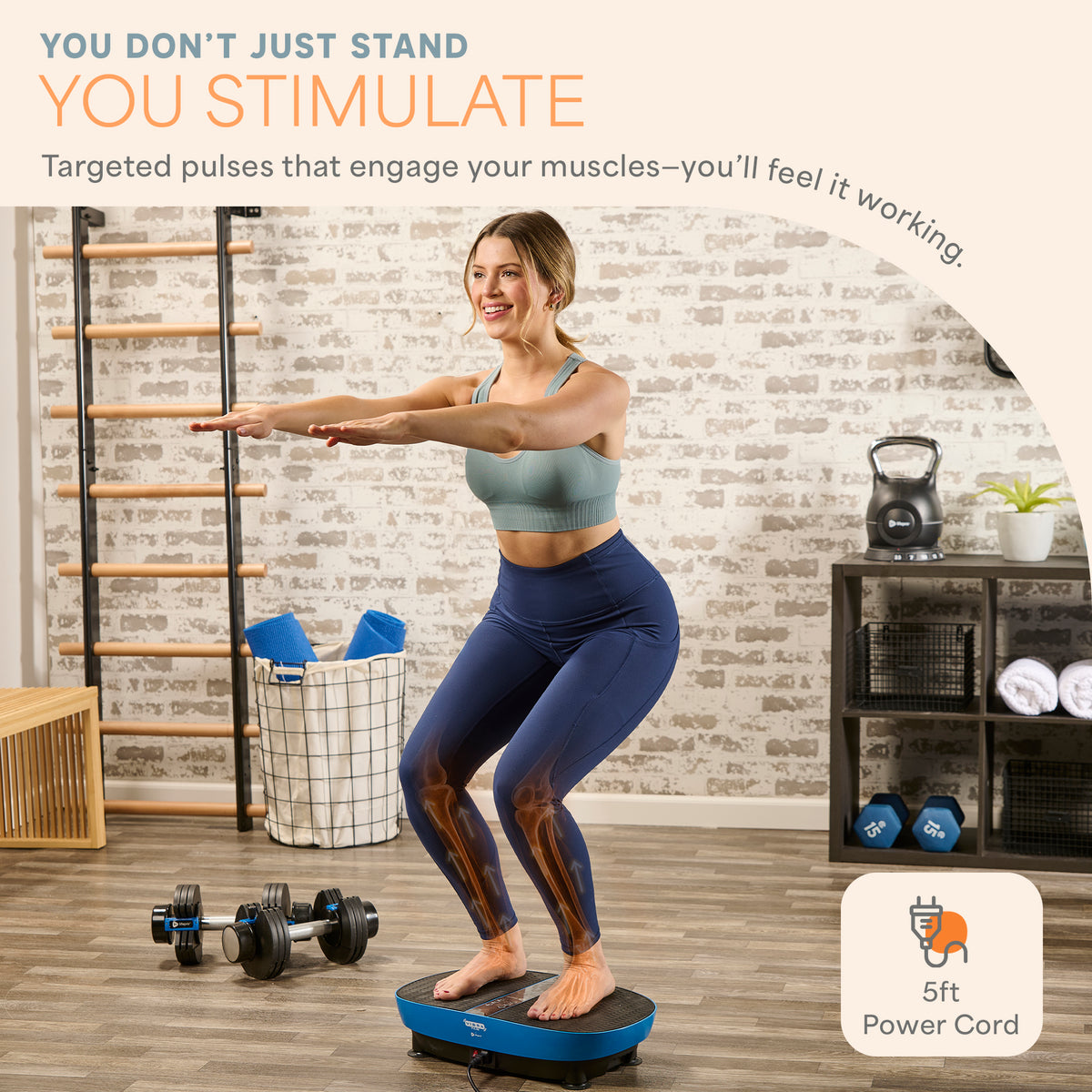 VibraPulse Vibration Exercise Plate