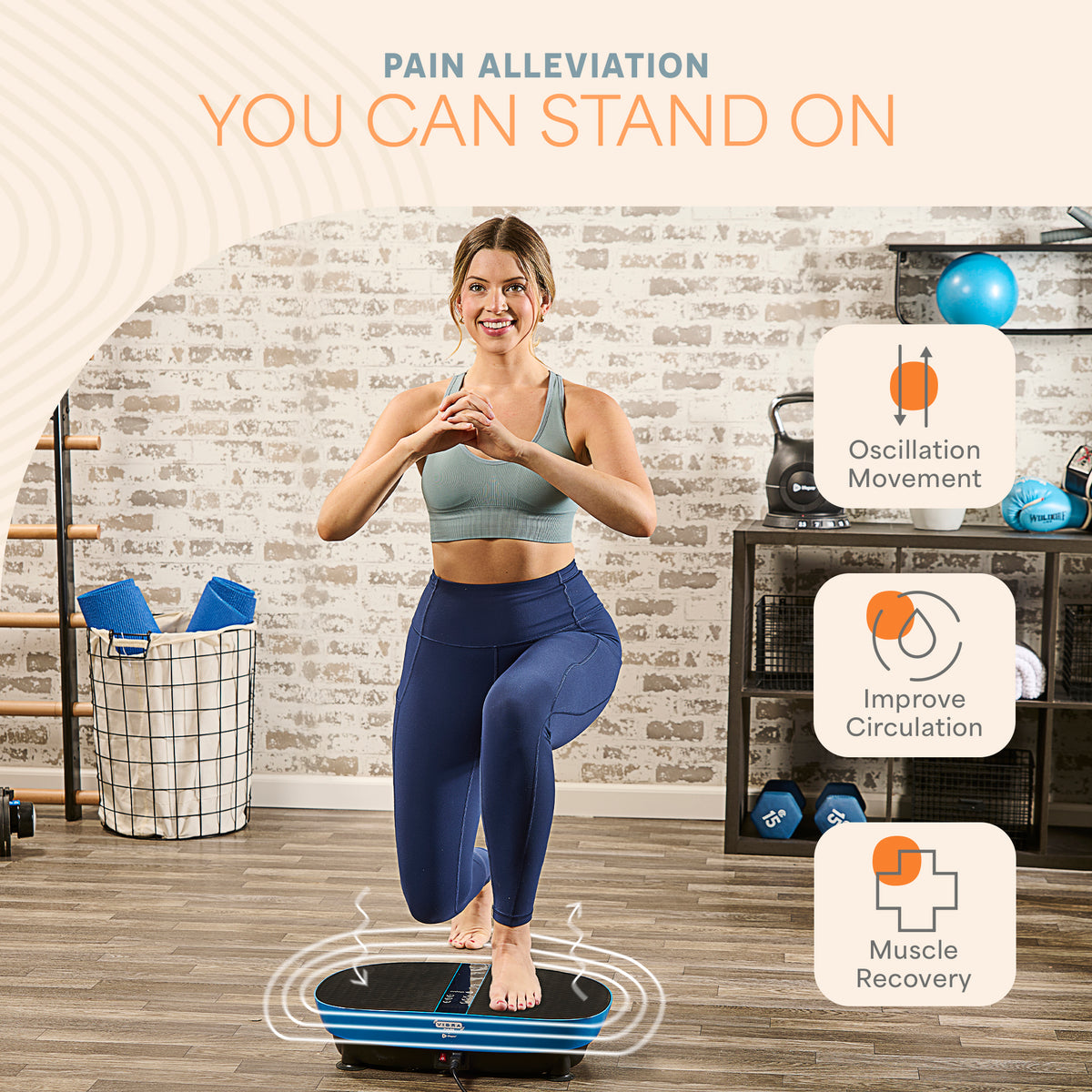 VibraPulse Vibration Exercise Plate