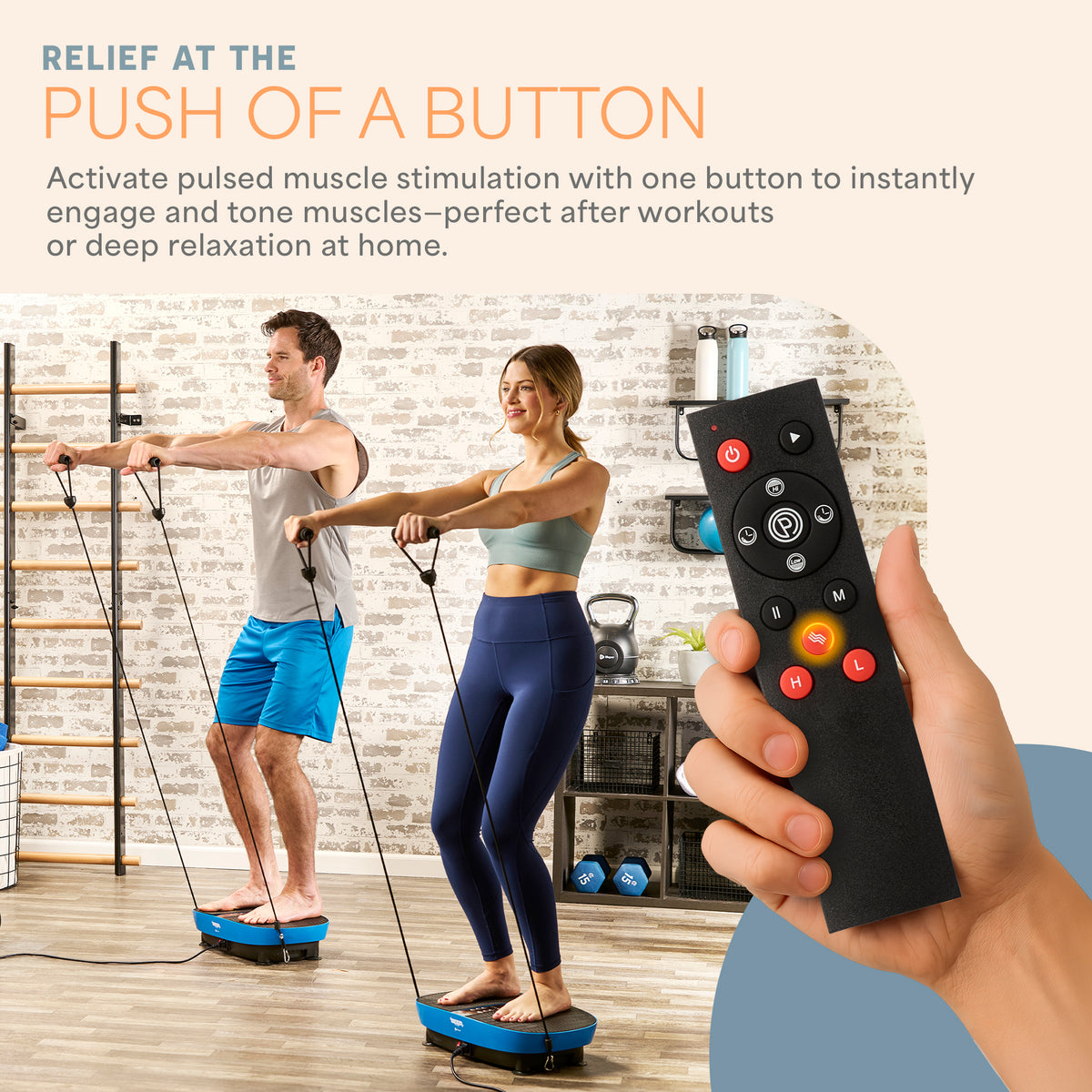 VibraPulse Vibration Exercise Plate